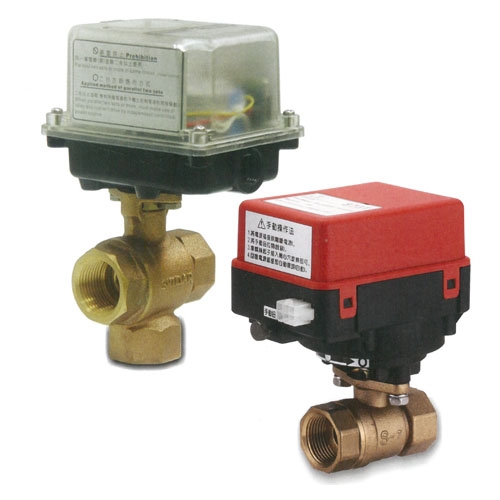 Bronze Electric Ball Valve For Water